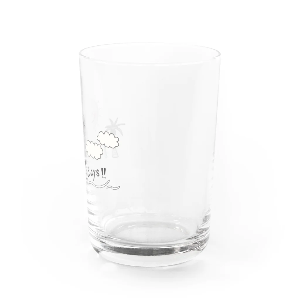 akipom★のsunny days! Water Glass :right