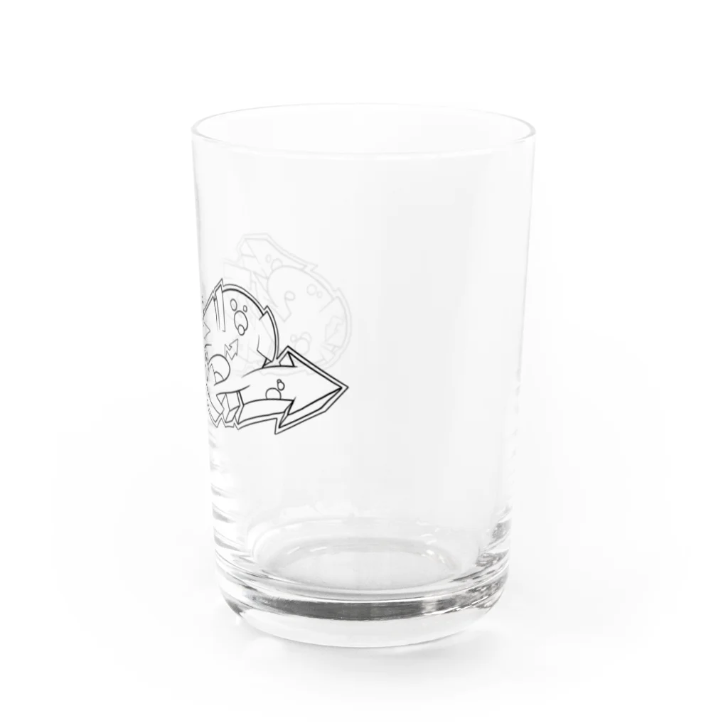 銀河旋風亭クライマ→のクライマ→HIPHOPグラフィティー Water Glass :right