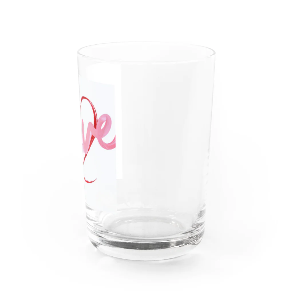 a♡のLove Water Glass :right