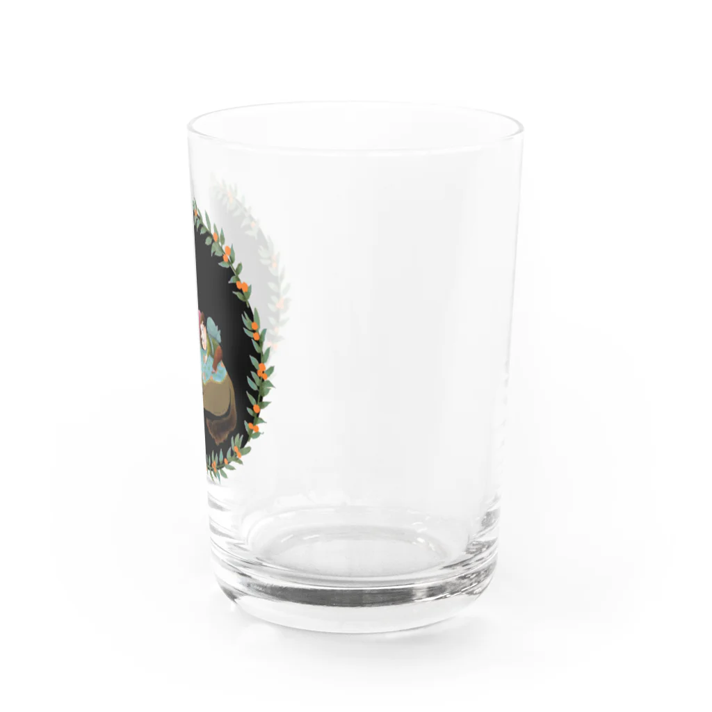 mint julepの夜間放牧 Water Glass :right