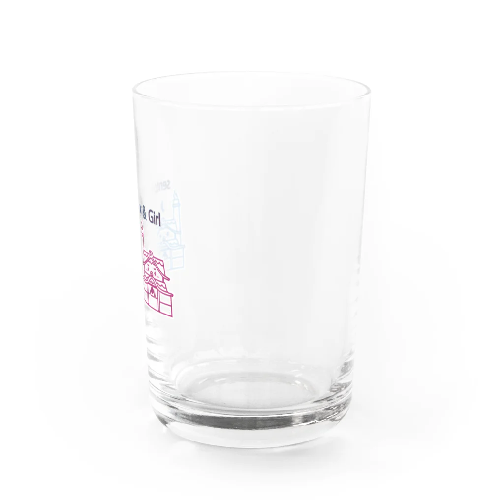 haruhi＆fuhitoの銭湯ボーイ＆ガール Water Glass :right