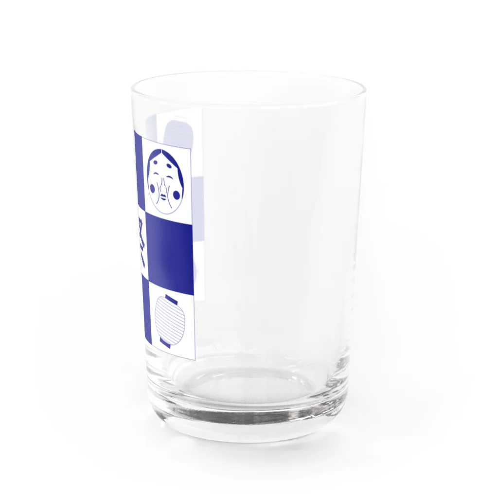 時雨の祭りグリッド Water Glass :right