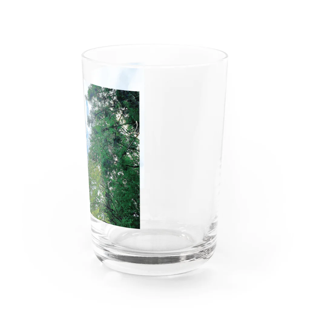 まつりのある日見上げた空 Water Glass :right