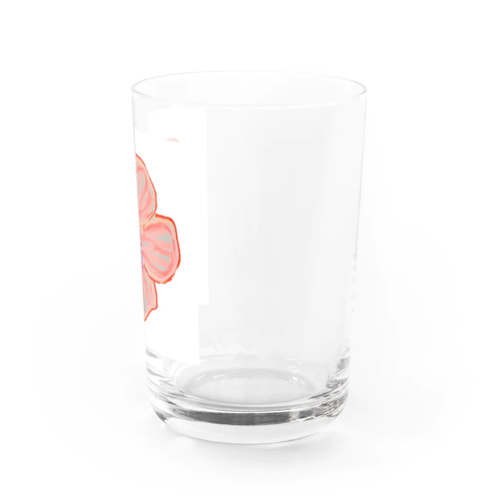 𝐍𝐚𝐧𝐚🇯🇵のrelaxハイビスカス Water Glass :right