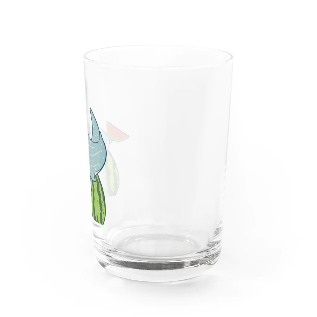 Bebetanのスイカとジンベイザメ Water Glass :right