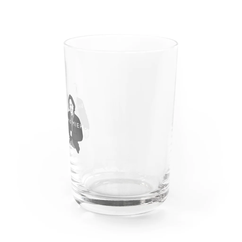 1000_sunnyのYM_bw Water Glass :right