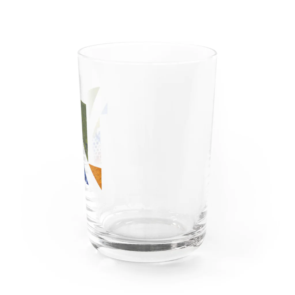 いがぐり倉庫のななめのさんかクン Water Glass :right