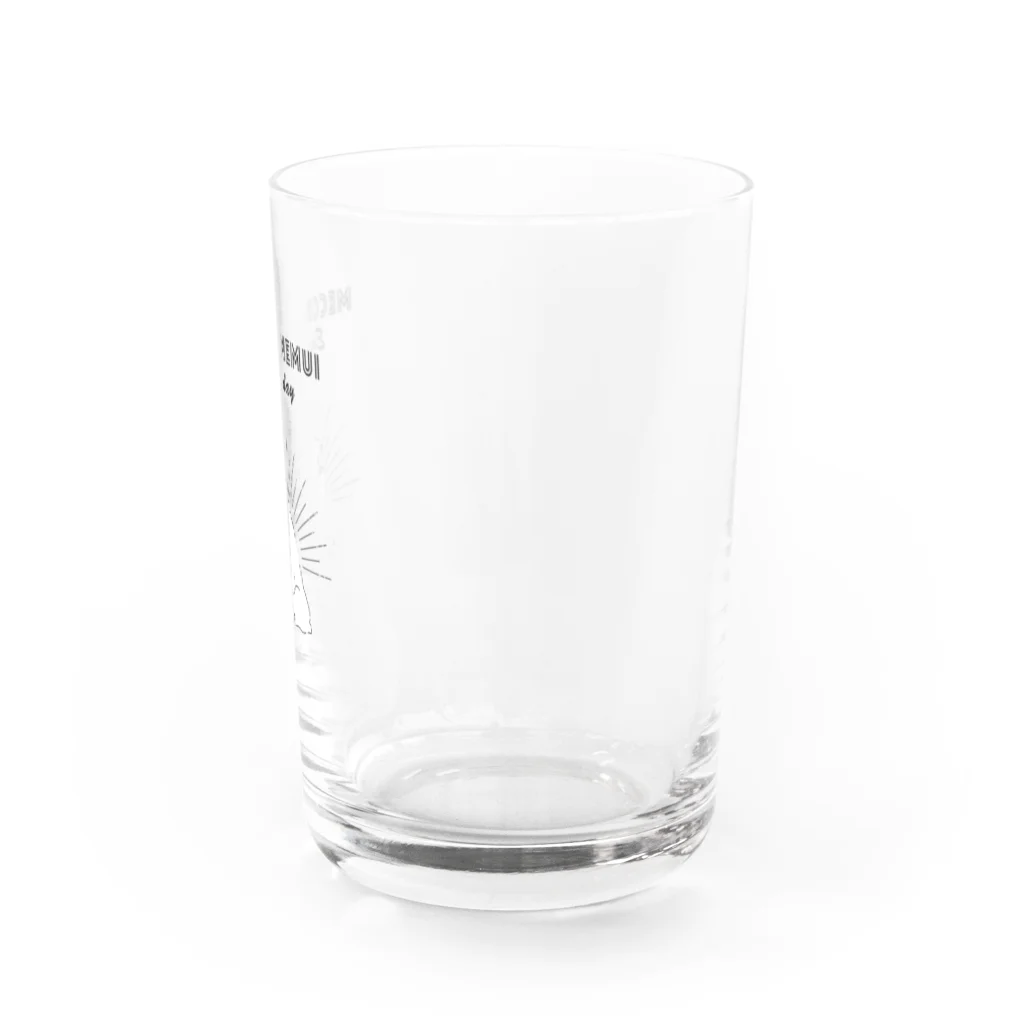 屋台 urukaのMECCHA NEMUI しろくま Water Glass :right