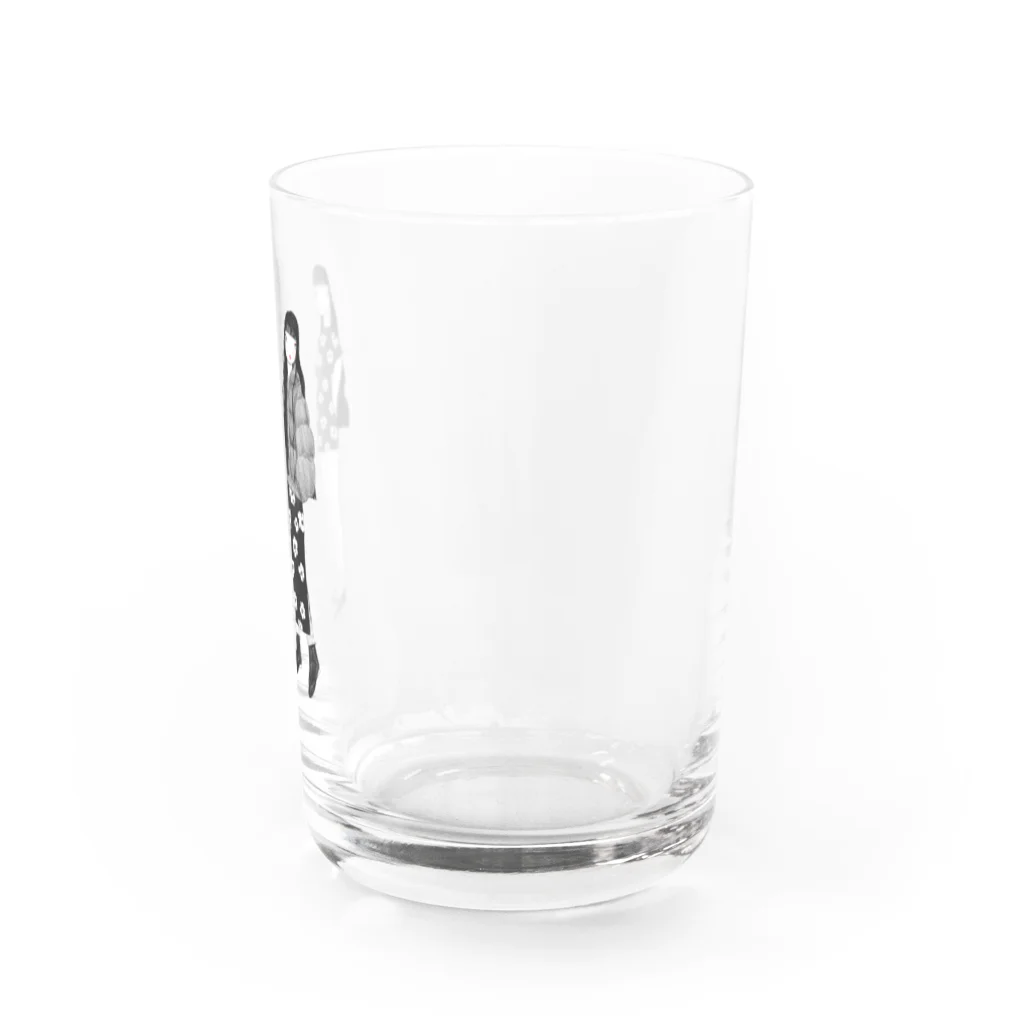 ナガタニサキの夏も冬もすき Water Glass :right