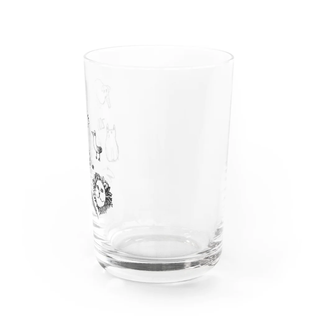 もぐらさんのZOO Water Glass :right