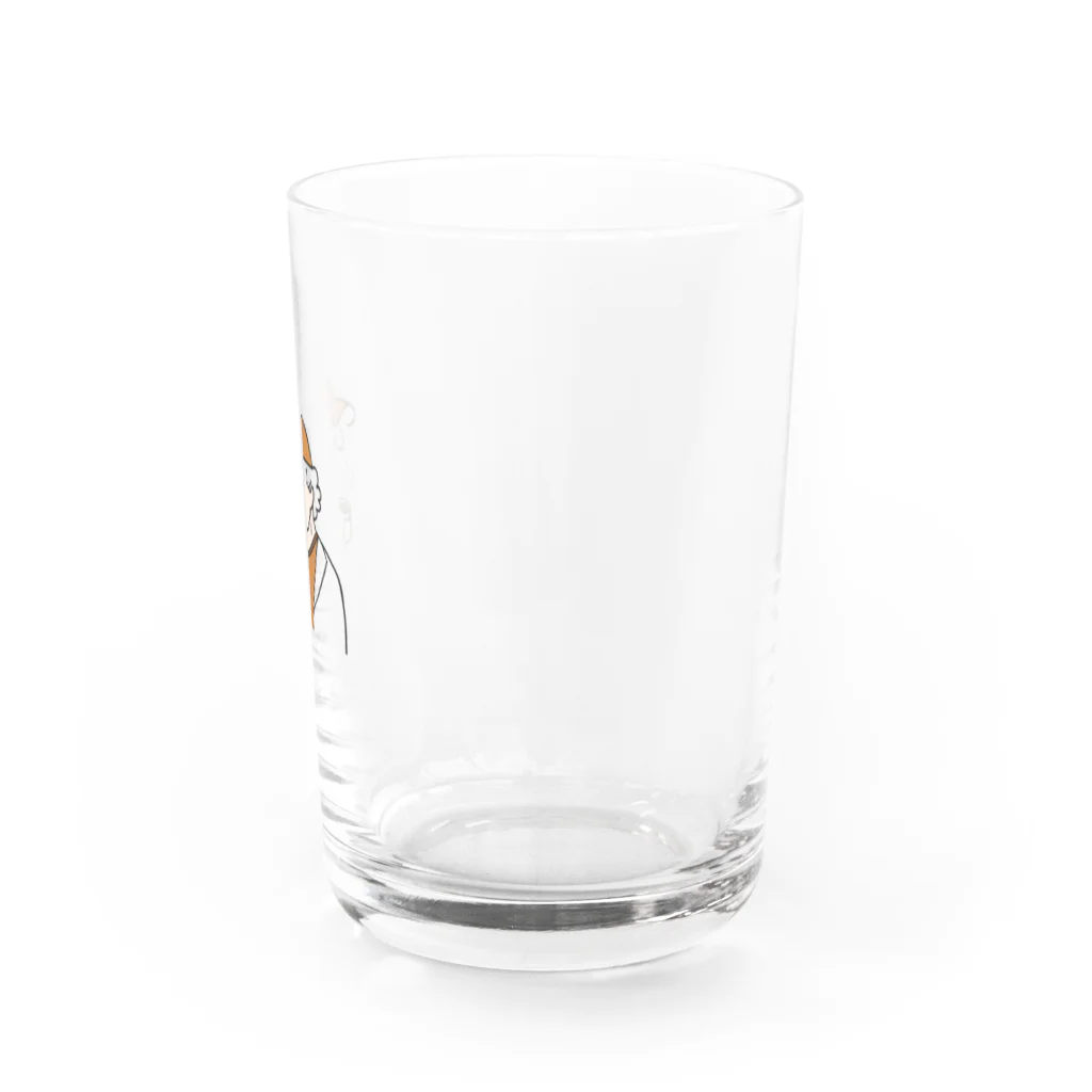 smodieのdrinking coffee Water Glass :right