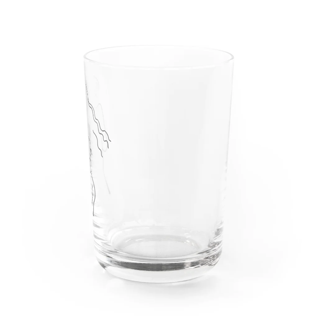 安眠ズSHOPのline Water Glass :right