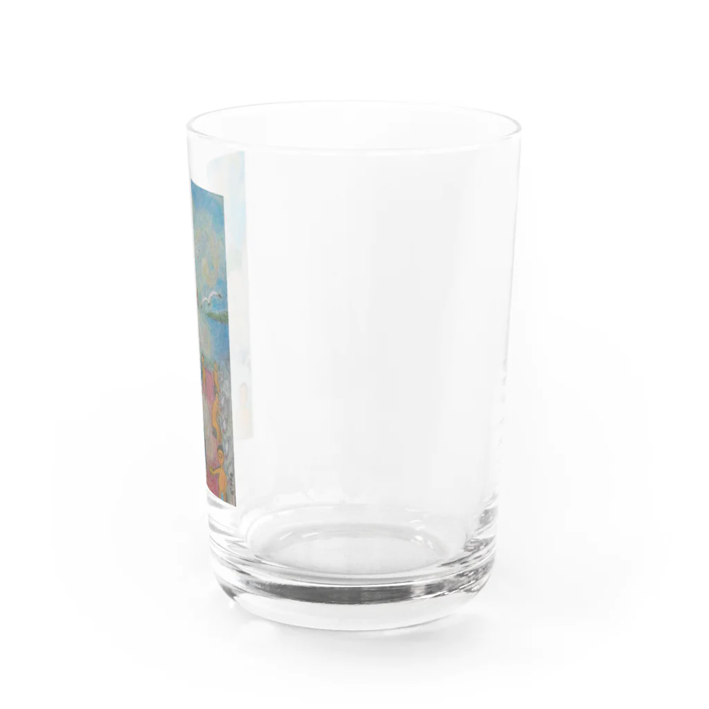 ムカシムカシ物語本舗の銭湯ぅスキッ Water Glass :right