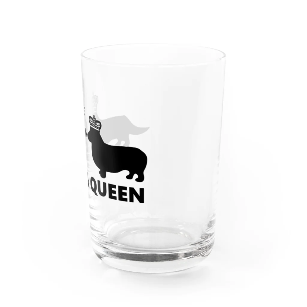 5corgisのKING ＆ QUEEN （コーギー） Water Glass :right