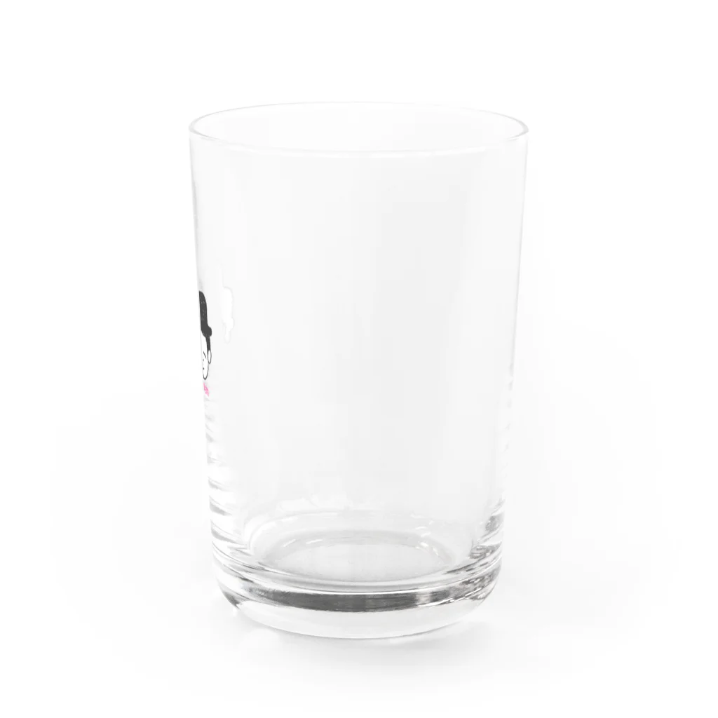 お笑い芸人　モダンタイムス公式グッズのカルメンちゃん Water Glass :right