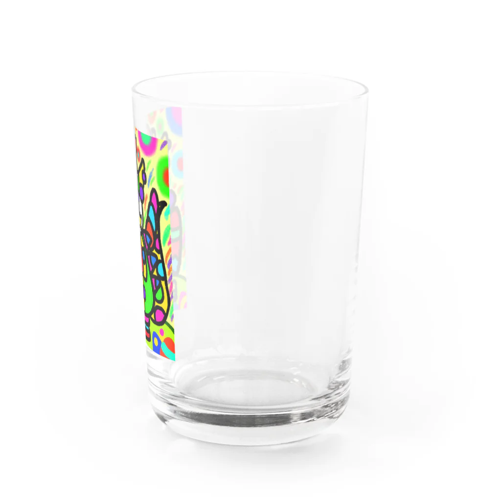 どりほぷの竜のパンワン Water Glass :right