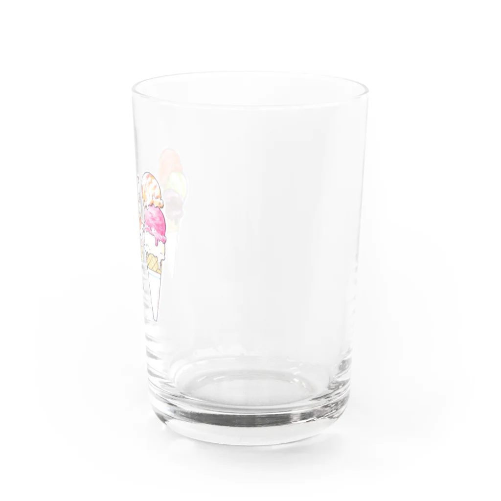 カズエの柴犬アイス Water Glass :right