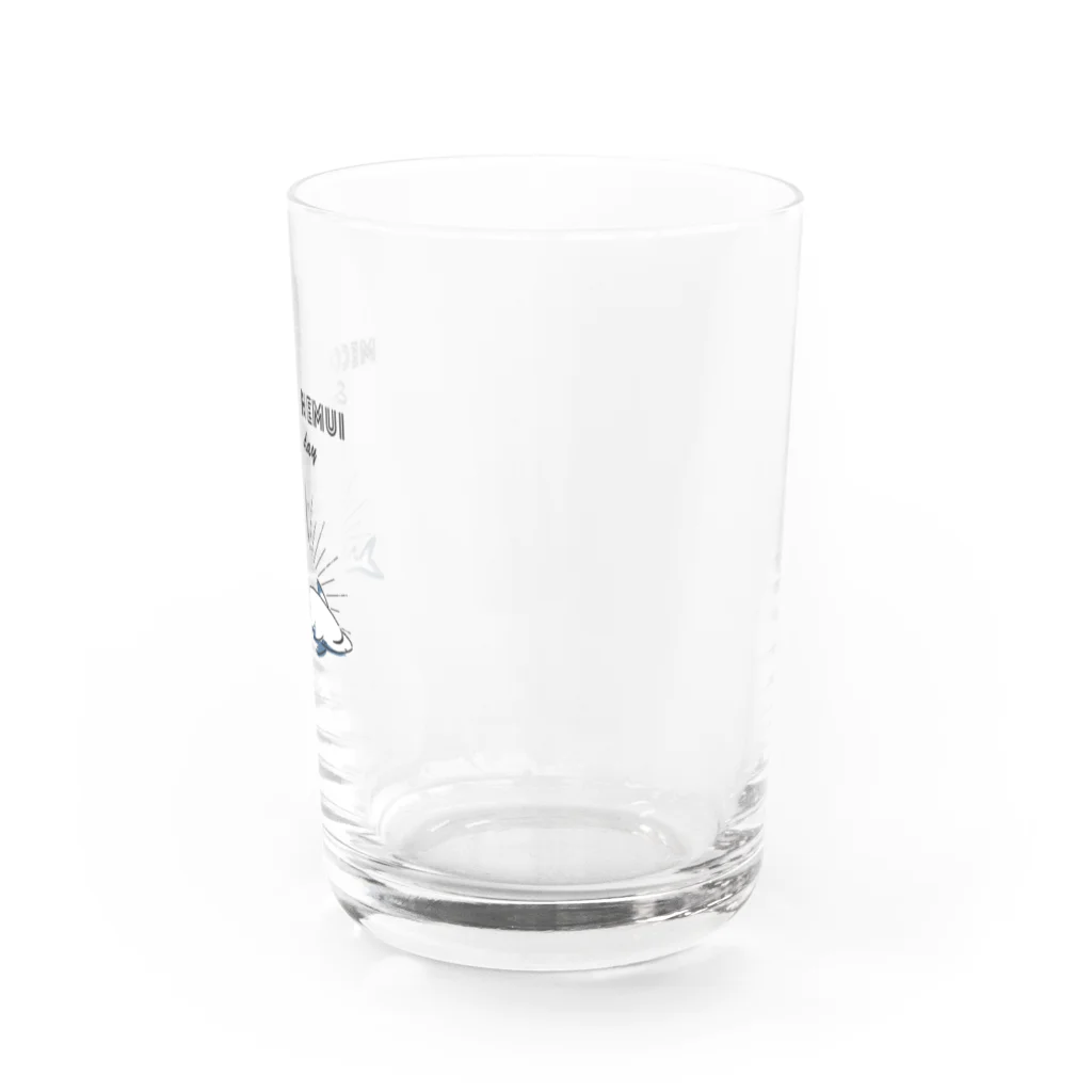 屋台 urukaのMECCHA NEMUI さめ Water Glass :right