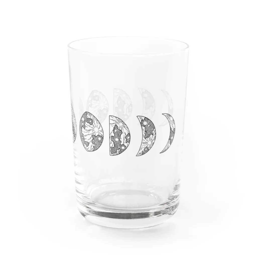RIRI_designのMOON(月の満ち欠け) Water Glass :right