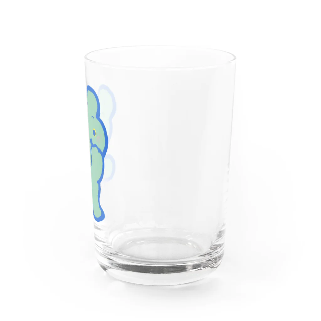 y.tanakaのブルーベア Water Glass :right