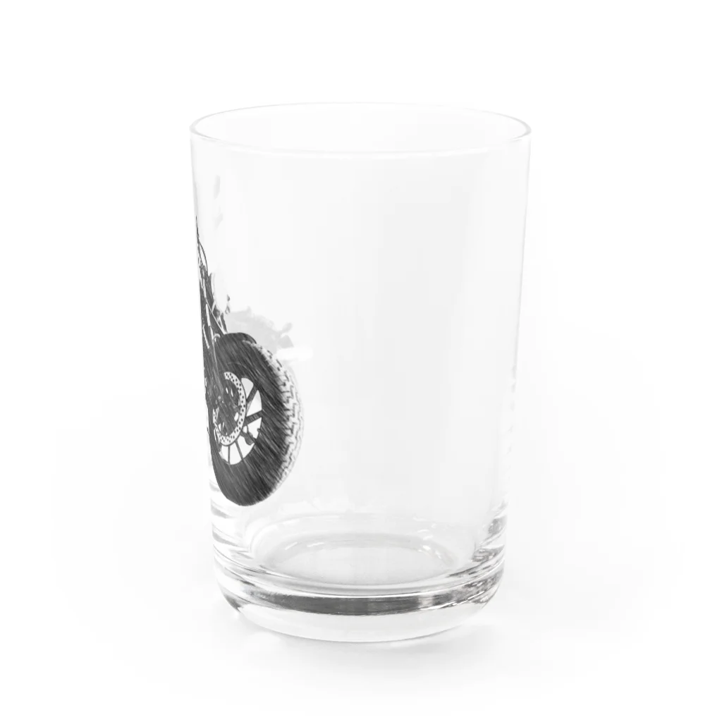 Aym'collectionのモノクロREBEL Water Glass :right