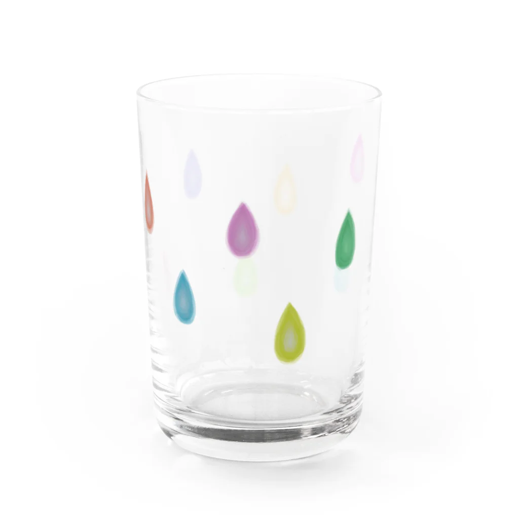 もふもの影差す雨玉 Water Glass :right
