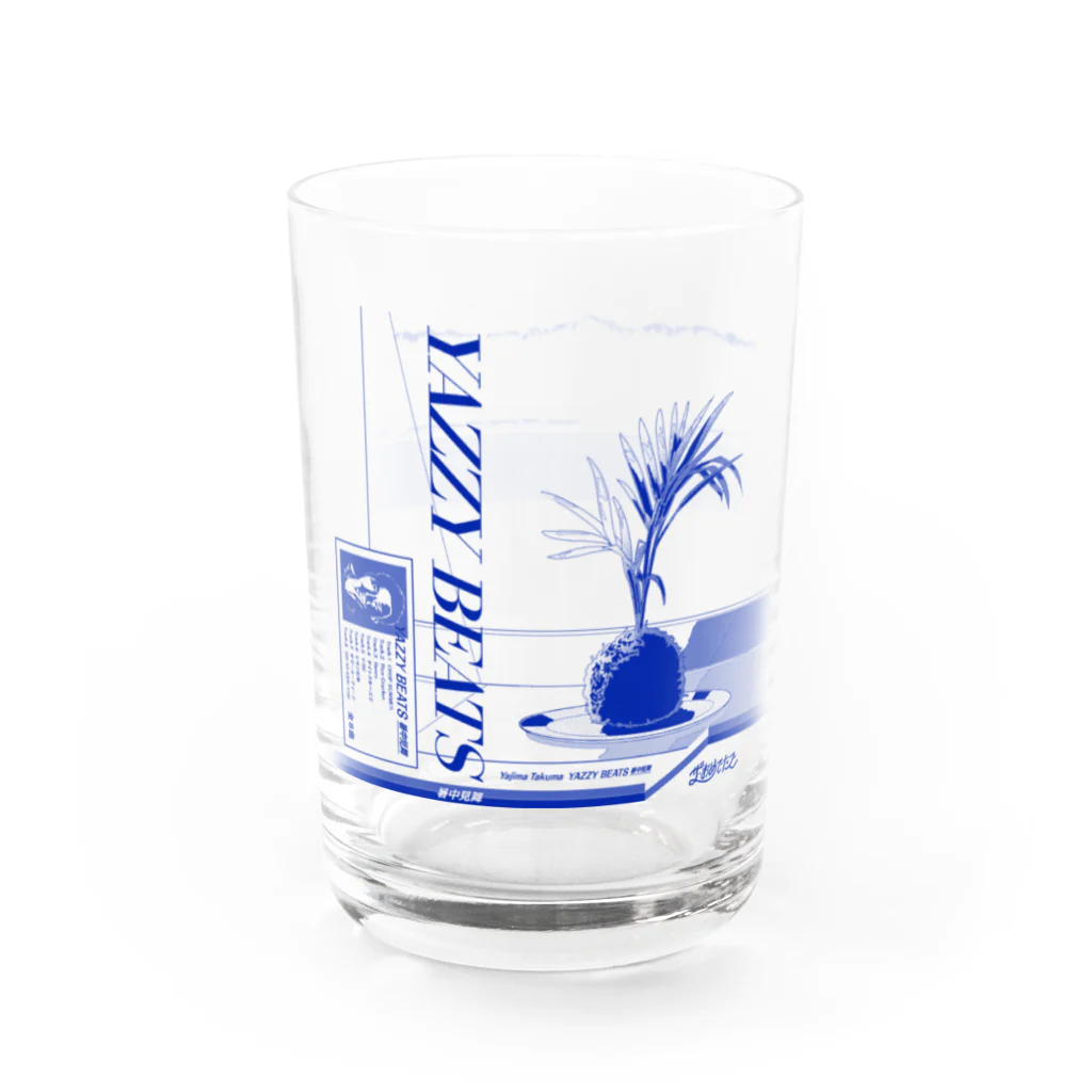 ザ・おめでたズ商店 SUZURI支店のYAZZYBEATS コップ Water Glass :right