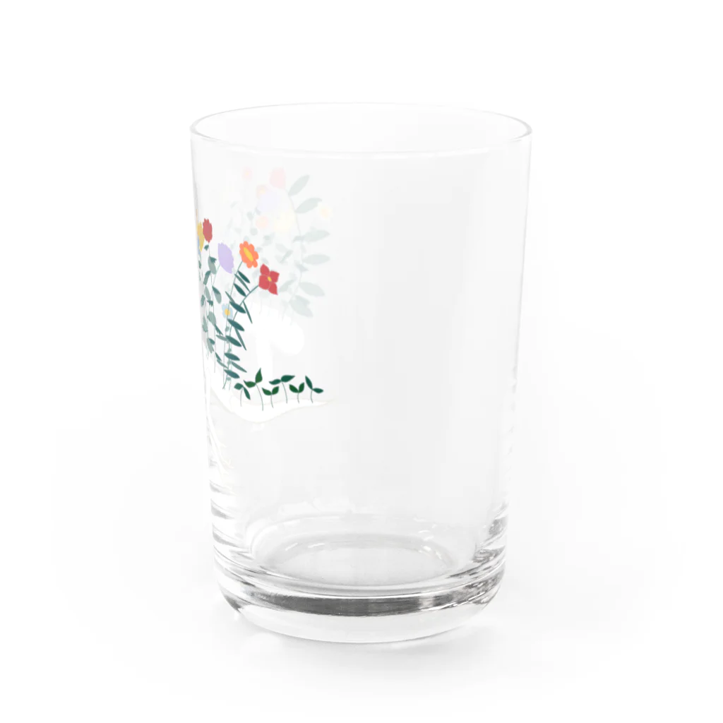 しろくま屋さんのリクウミシダ Water Glass :right