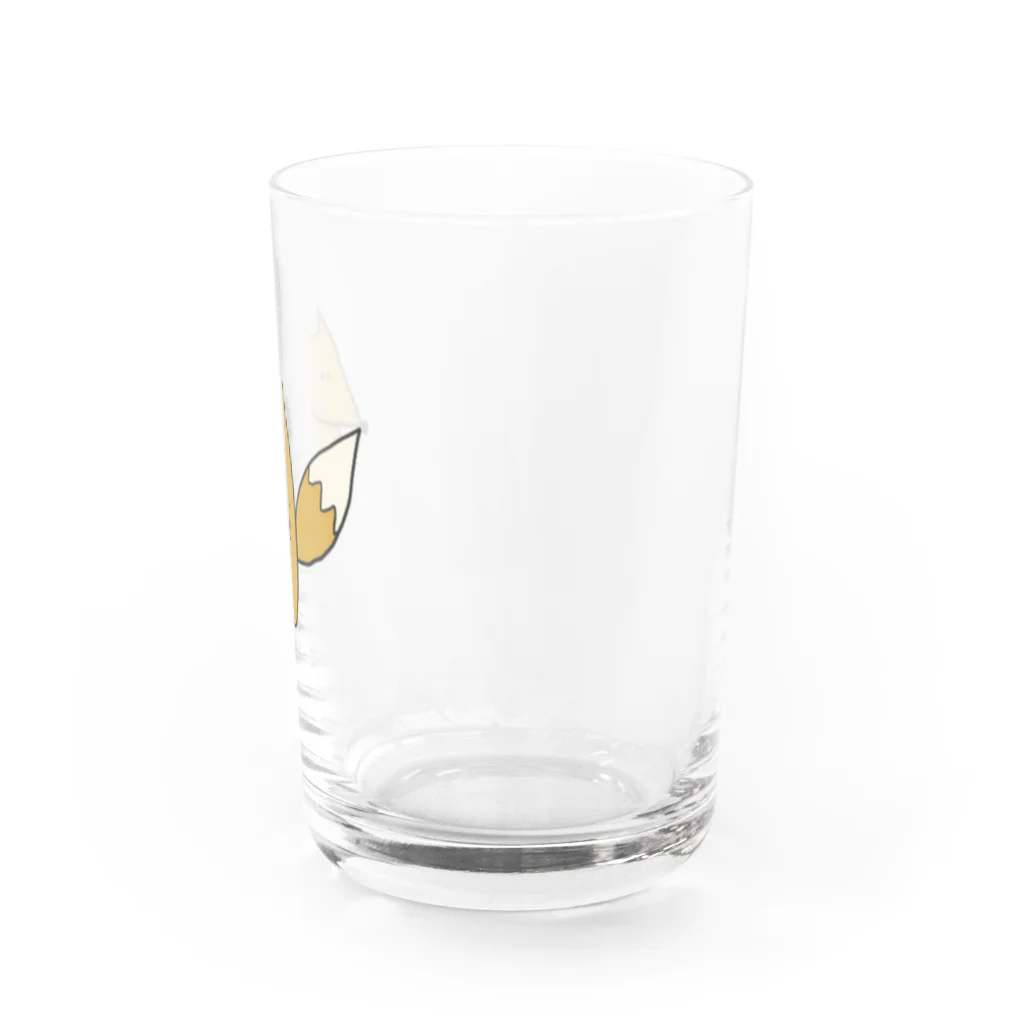 yuriのきつねくん Water Glass :right