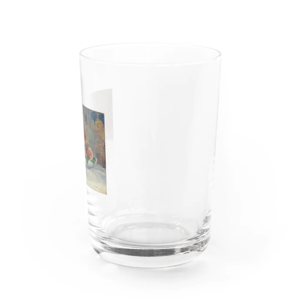 アートTシャツ 名画グッズのルノワール ｢桃 ｣ Water Glass :right