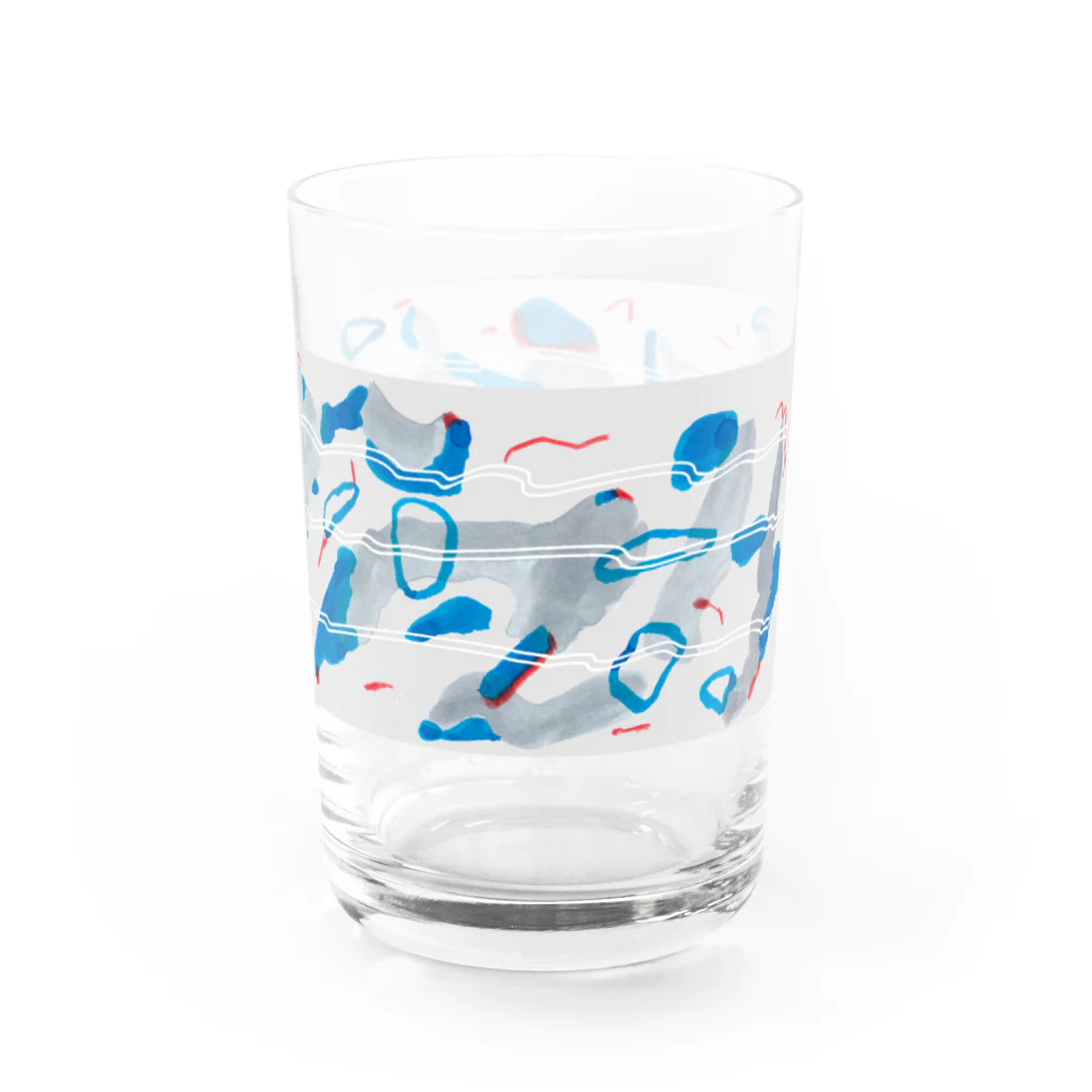 asaoのblue line Water Glass :right