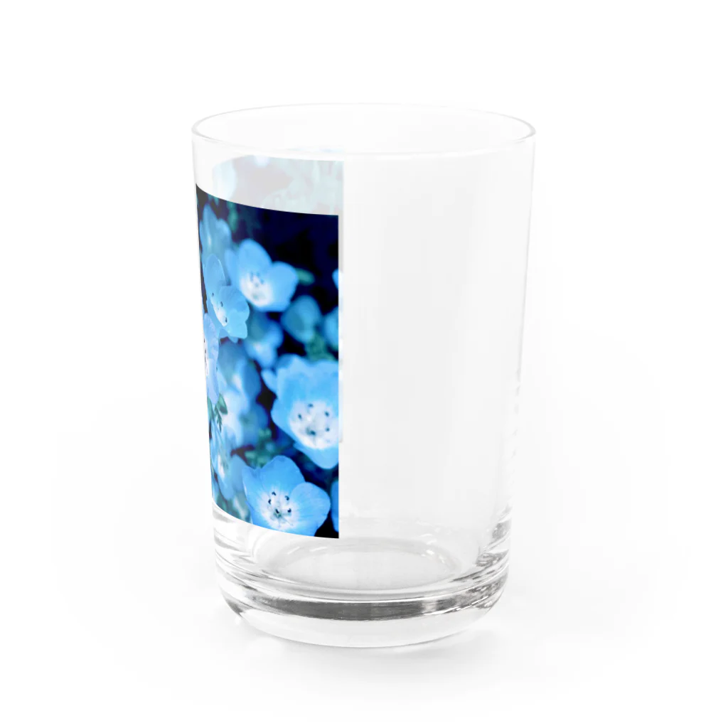 marihoのblue star Water Glass :right