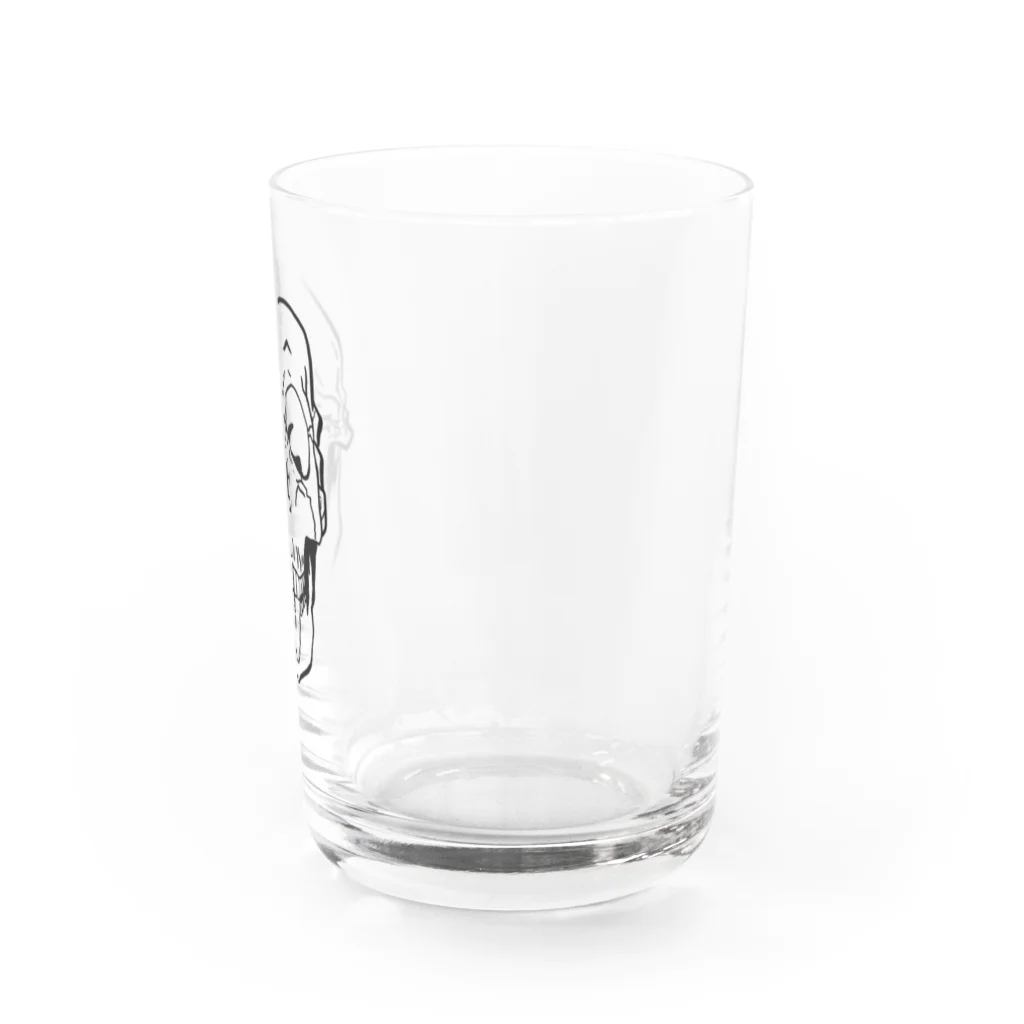 カルーセル俺の舌髑髏 Water Glass :right