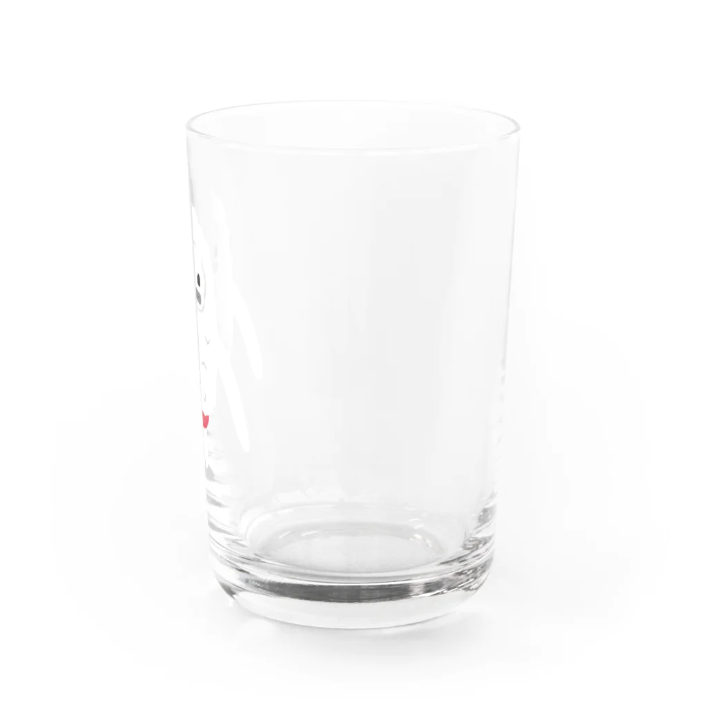 ukigumoの雪男のユキオ Water Glass :right