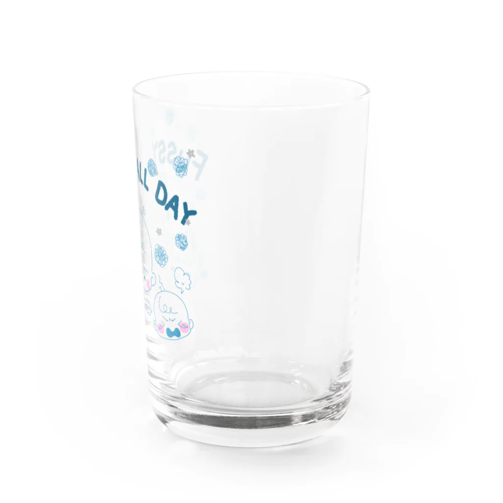 姫苺のぐずぐず★ベイビーブルー Water Glass :right