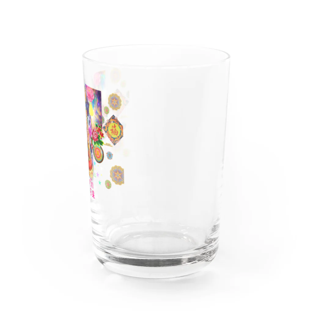 lumphini_Ako のめでたいうちゅう Water Glass :right