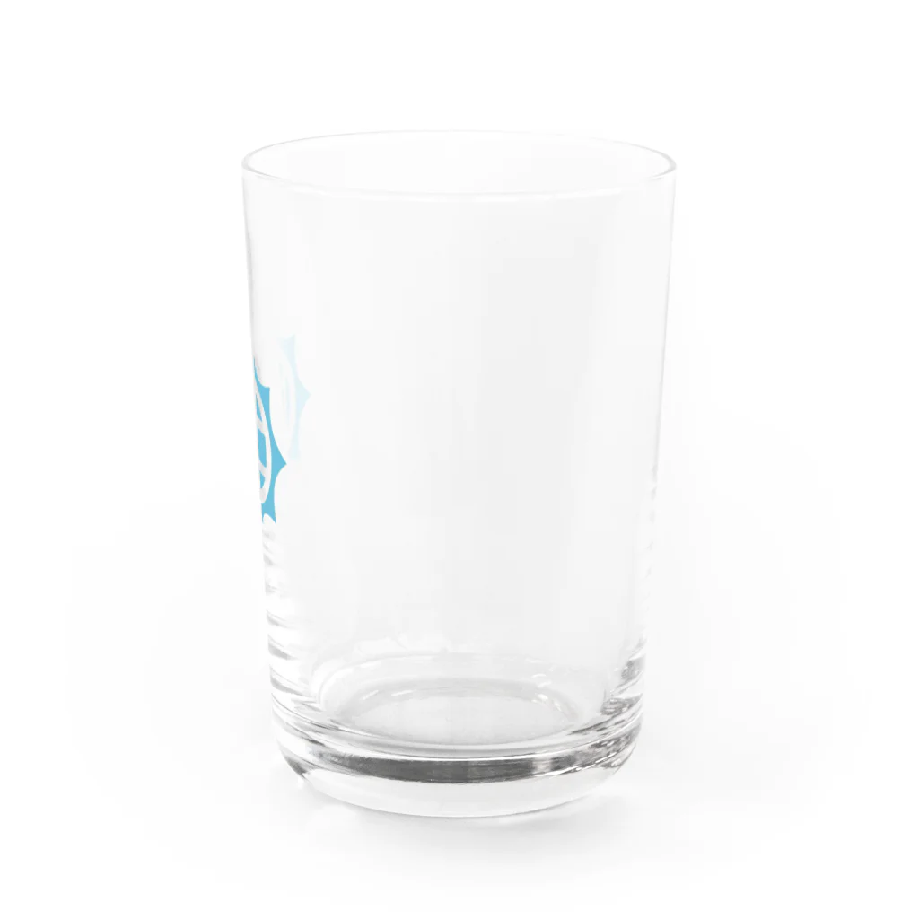 仁志路島アンテナショップ SUZURI店の仁志路島ロゴグッズ Water Glass :right