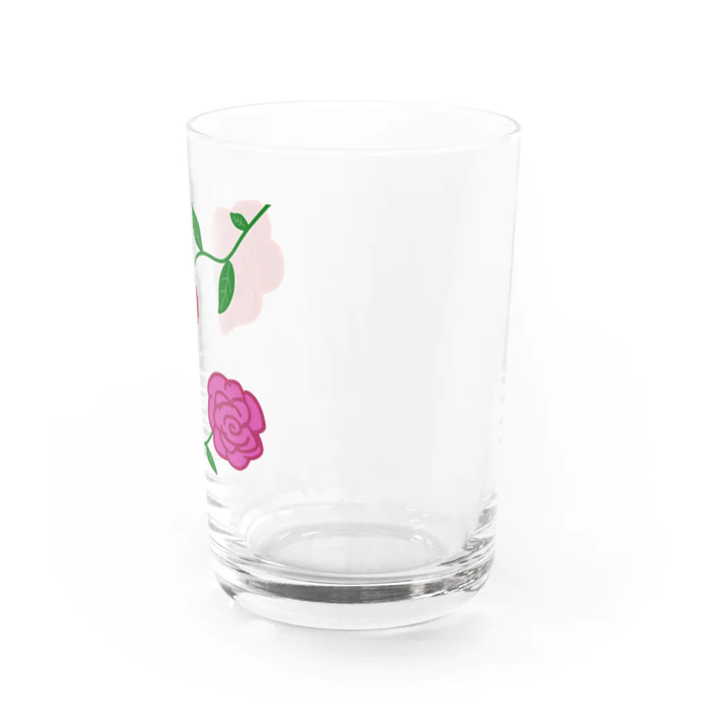 Yuuのyuuオリジナルイラスト19 薔薇のように美しく。 グラス右面
