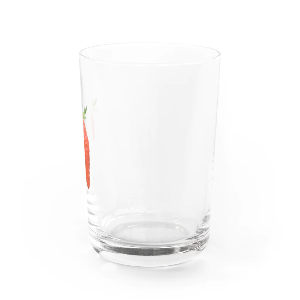 NOSHINのただのいちご Water Glass :right