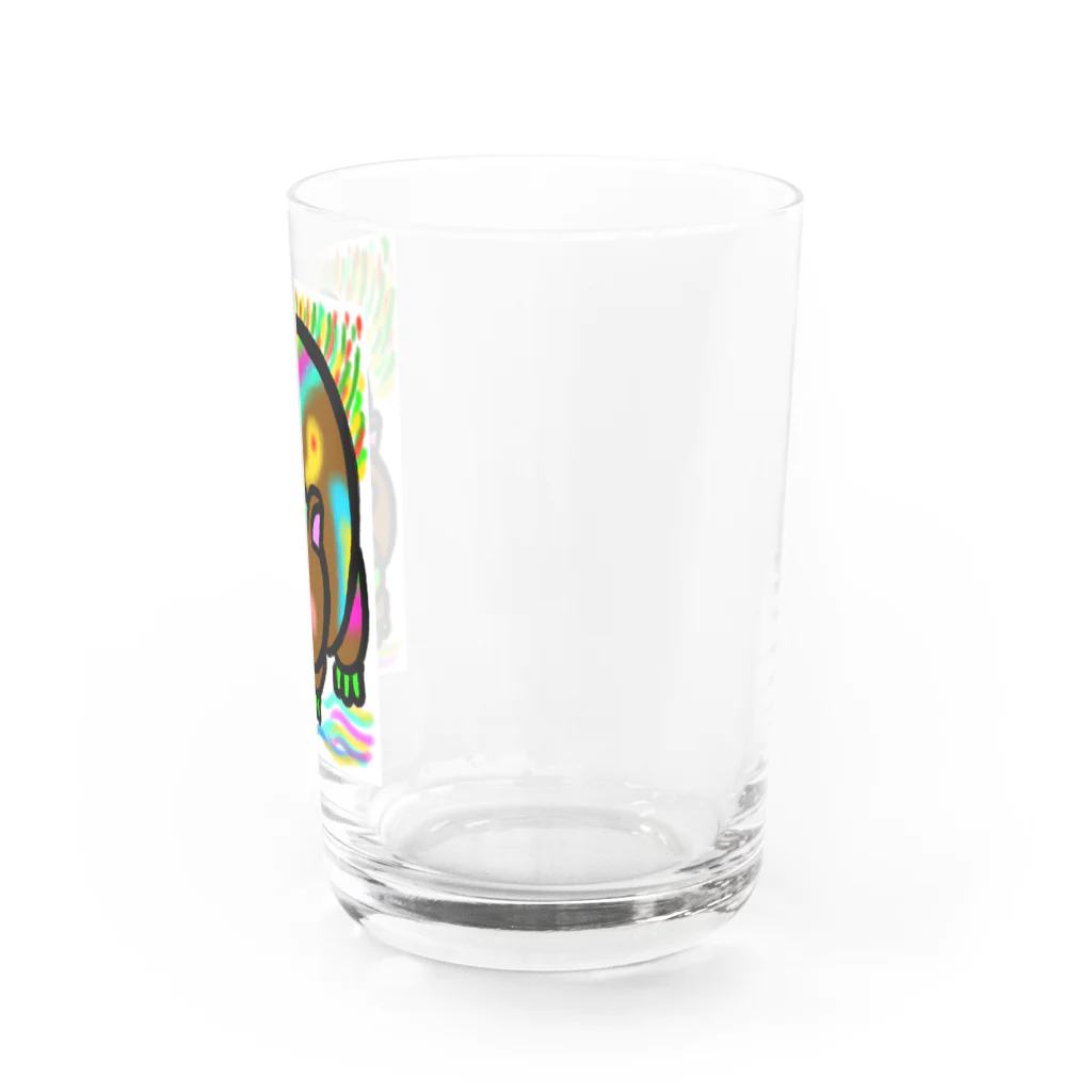 どりほぷのウォンバット２ Water Glass :right