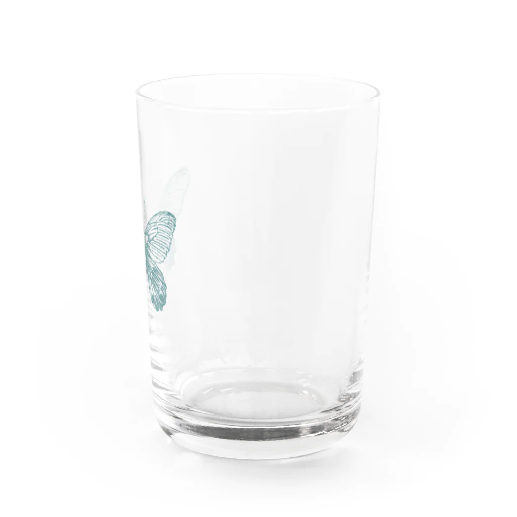 Kaho Takahashiの青の蝶々 Water Glass :right