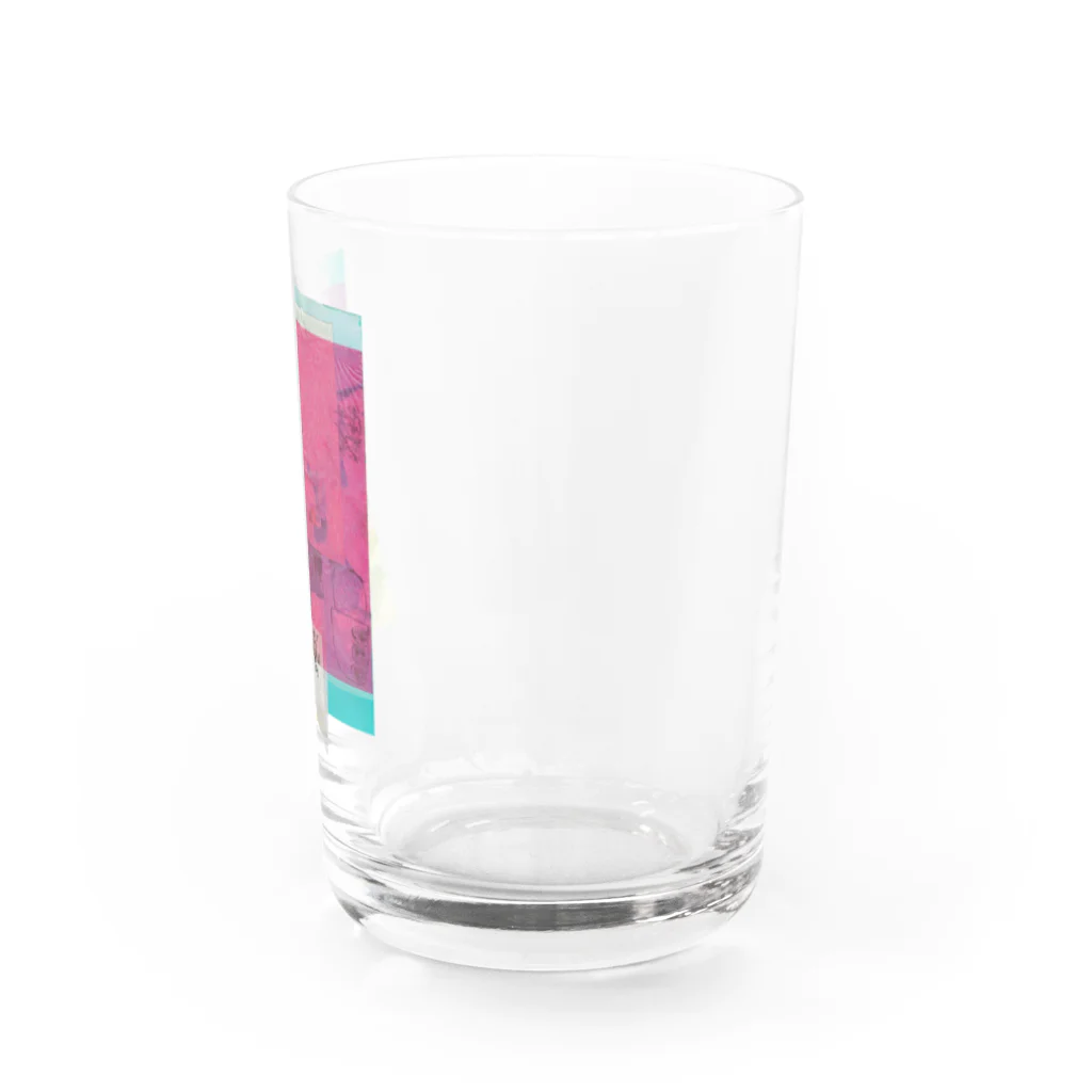 ふっかふっかひゅーんのまーたーーねー Water Glass :right