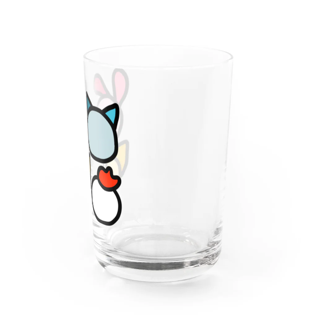 桃華のTEAM ﾒｽｶﾞｷ Water Glass :right