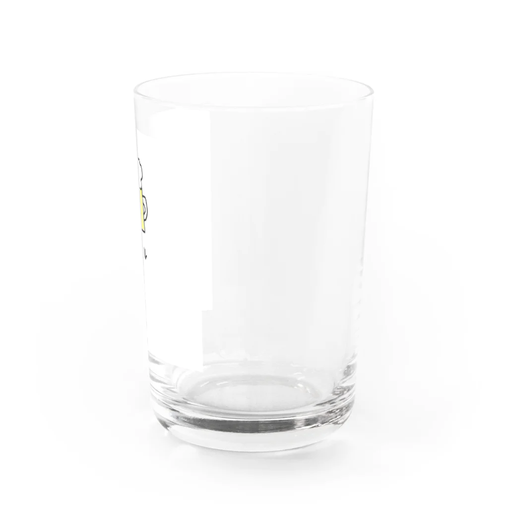 牡蠣が好きのビールが飲みたい Water Glass :right