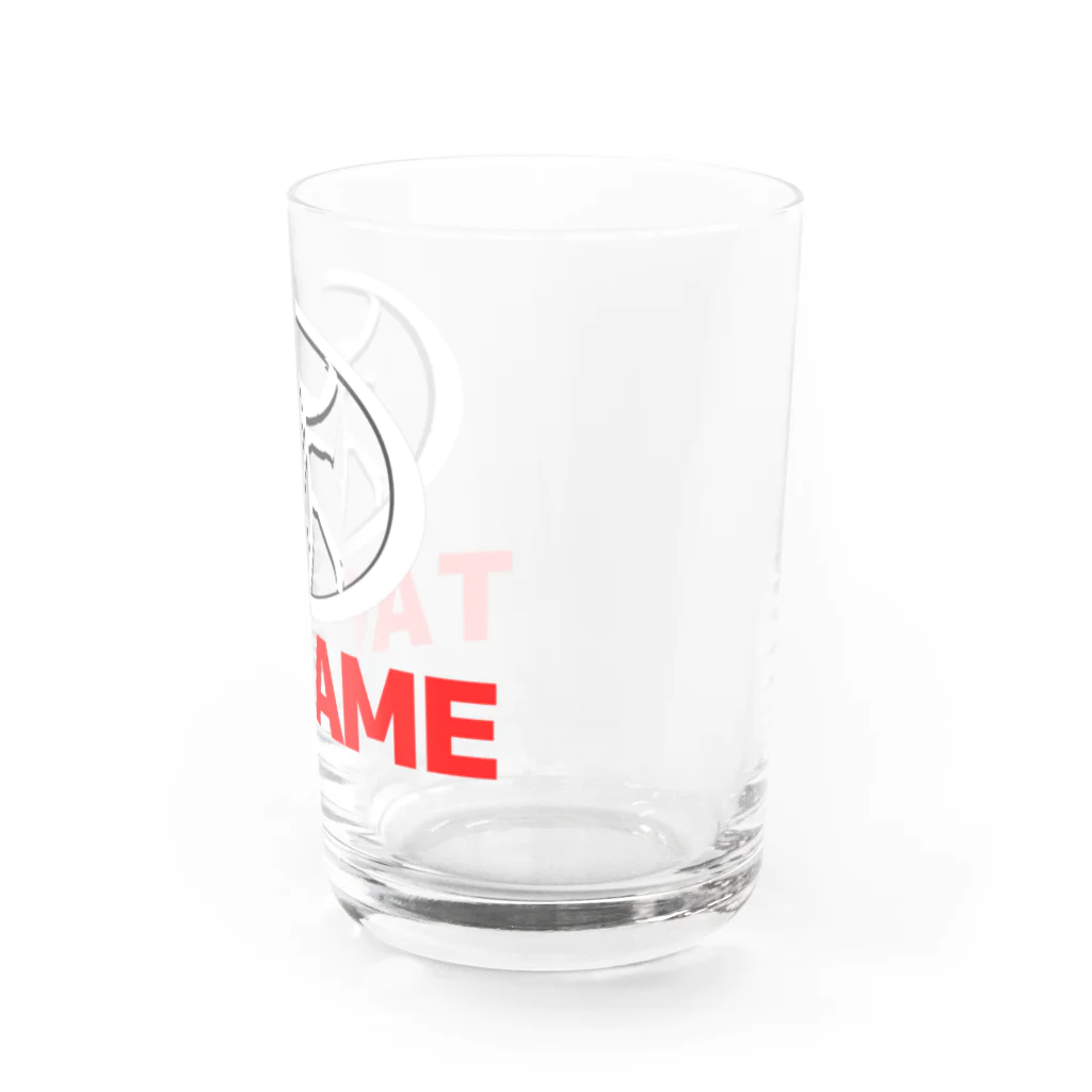 くいなの母のTAGAME (white) Water Glass :right