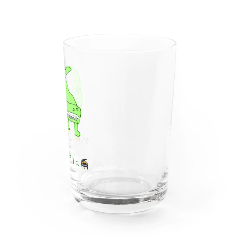 連れてってのグランドピワニ　with グランドピアノ　グラス Water Glass :right