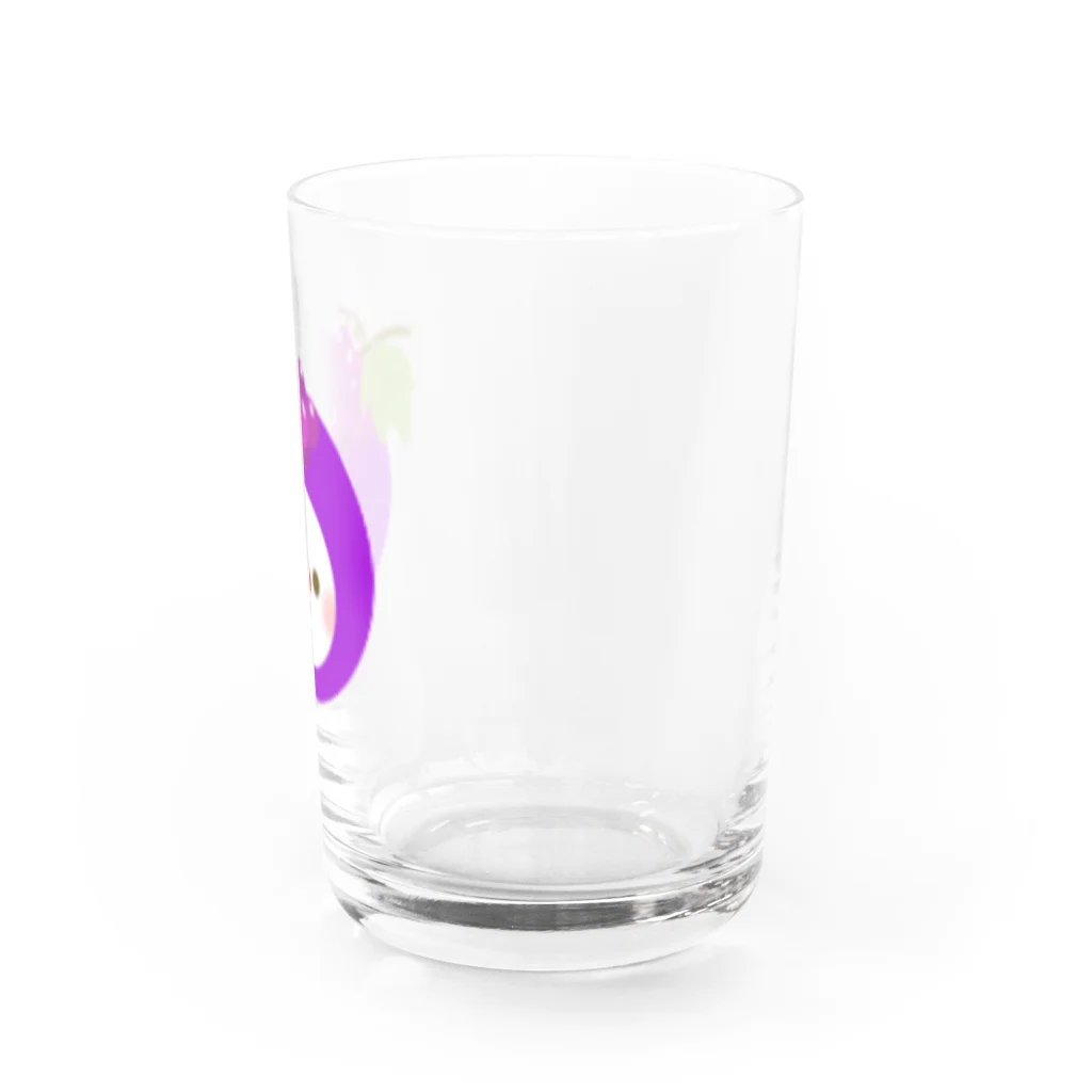 ちゅんすけ（ ●e● ）の🍇フルーちゅん Water Glass :right