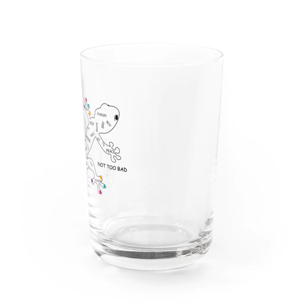 MON`s CollectionのHAPPY ♡YAMORI Water Glass :right