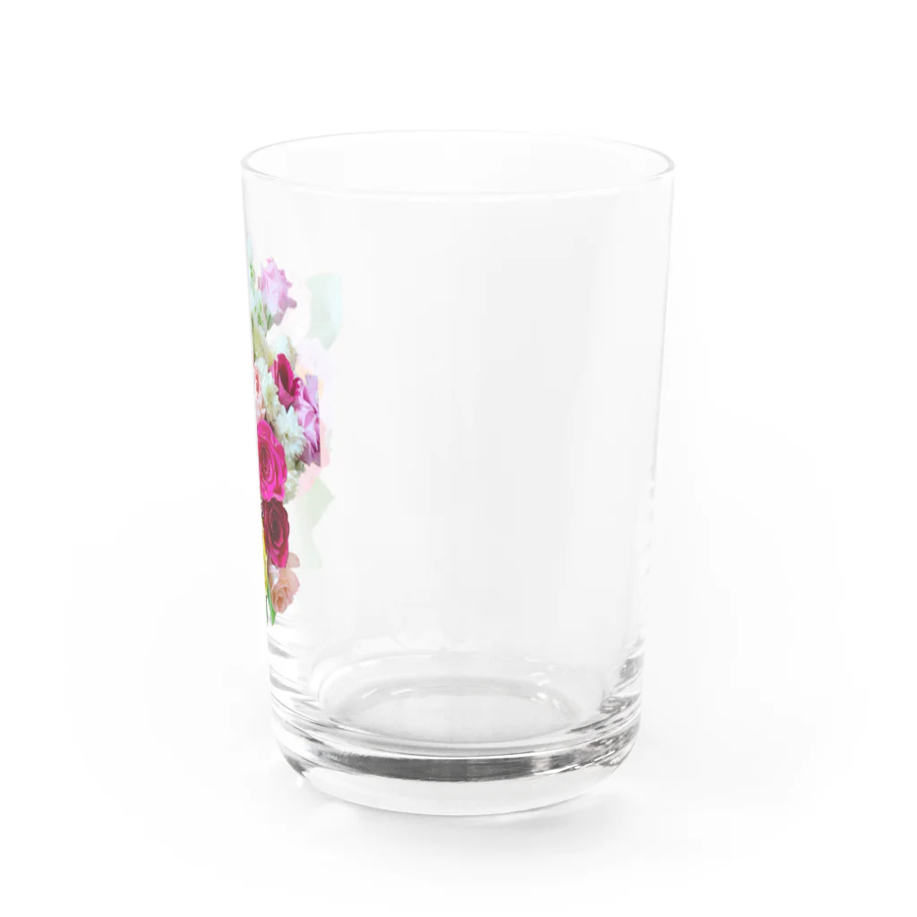 花のある生活のカラフルローズ Water Glass :right