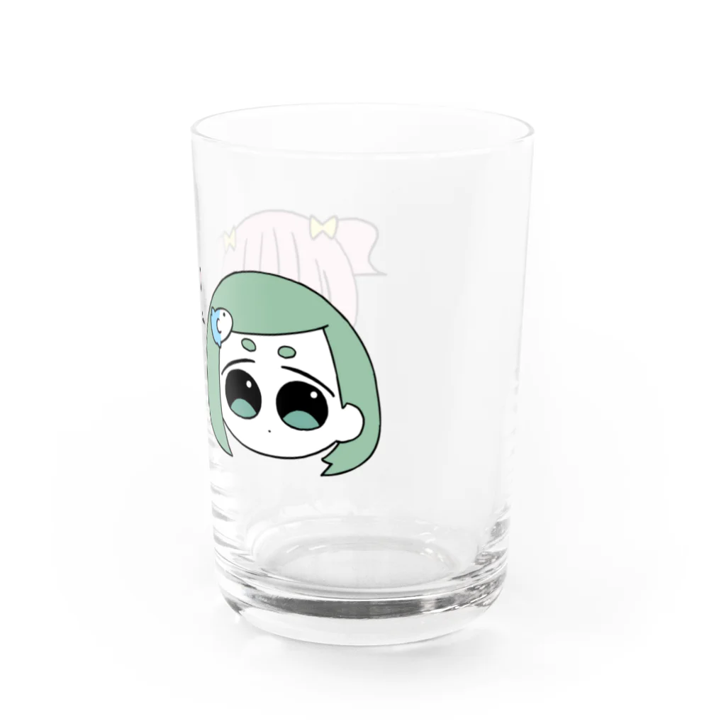 さきだのﾔ&ﾀﾞ Water Glass :right